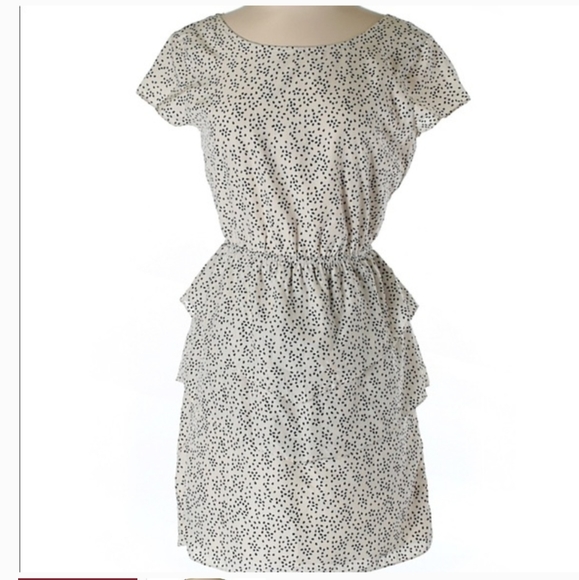 Anthropologie Coincidence and Chance Peplum Polka Dot Dress - Picture 3 of 10